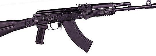 Karbina Kalashnikov: popis, výrobce a výkonové charakteristiky