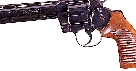 Colt "Anaconda": the history of creation, device and technical specifications
