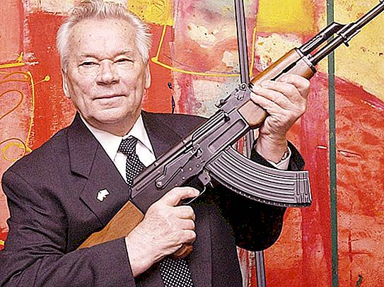 Modellen van een Kalashnikov-aanvalsgeweer: lijst, kenmerken, foto