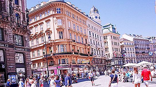Wien: väestö, elintaso, sosiaaliturva, kaupungin historia, nähtävyydet, infrastruktuurin kehittäminen, valokuva